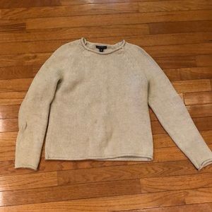 J crew beige sweater